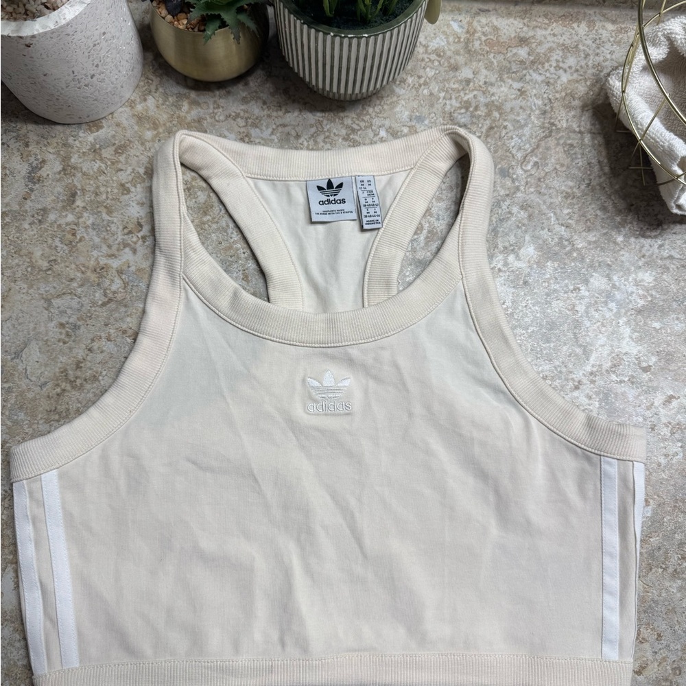 Adidas Off-White Racerback Tank
